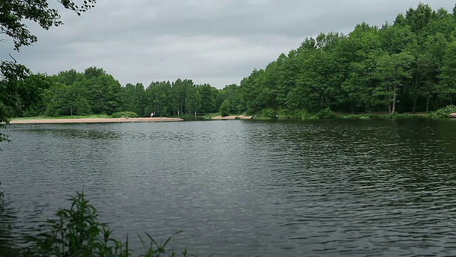 这条河的风景视频素材