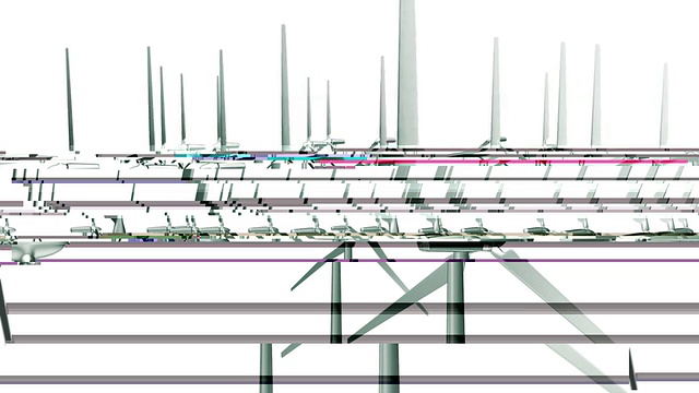 风力涡轮机视频素材