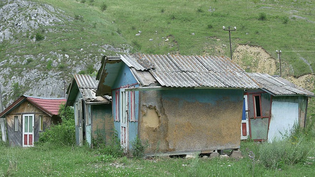 废弃的房屋视频素材