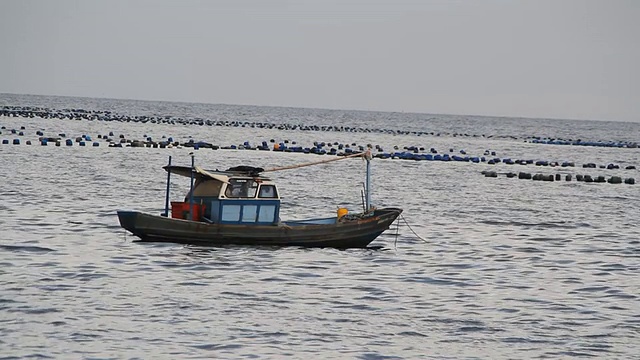 船在海上视频素材