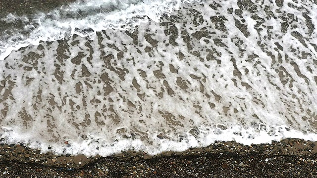 海浪慢动视频素材