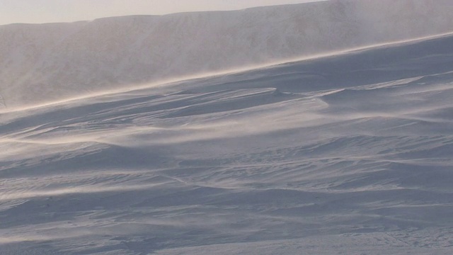 吹雪视频素材