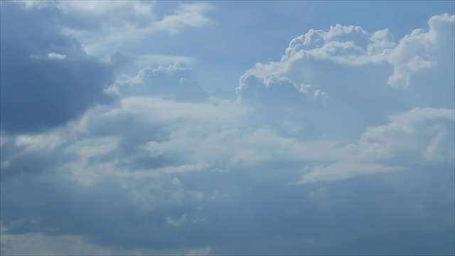 暴雨云视频素材