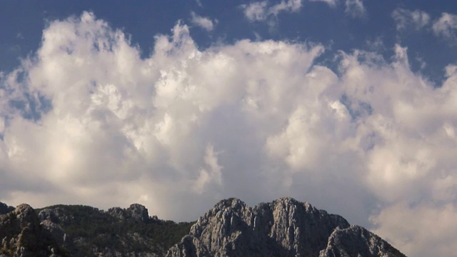 山天空的云视频素材