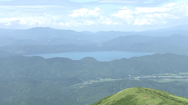 日本秋田的自然景观视频素材