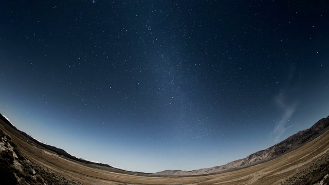 星星夜空延时视频素材