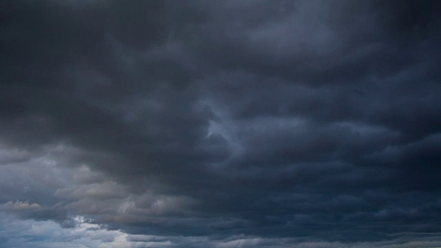 阴霾的天空,延时视频素材