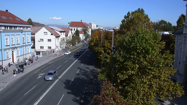 航空:交通道路视频素材