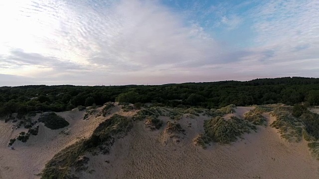 夏天的海滩沙丘视频素材