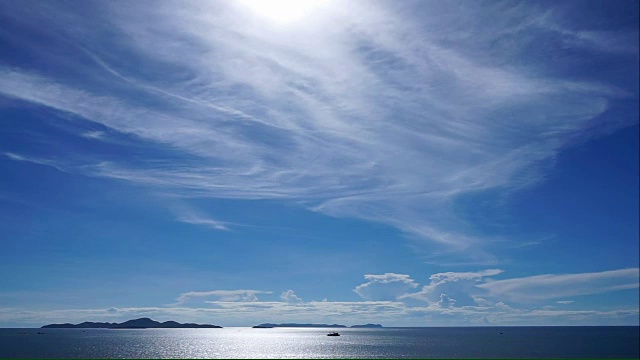 泰国芭堤雅美丽的海景视频素材