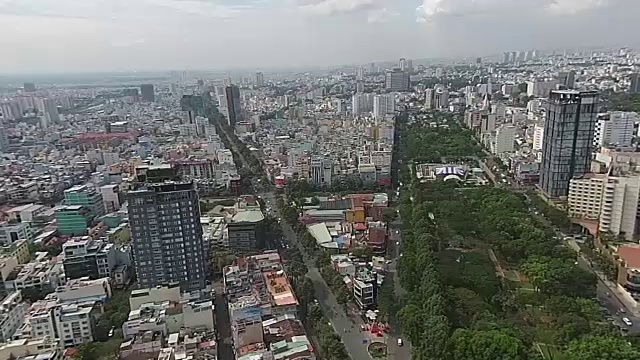 越南，HCMC -航拍- 04视频下载