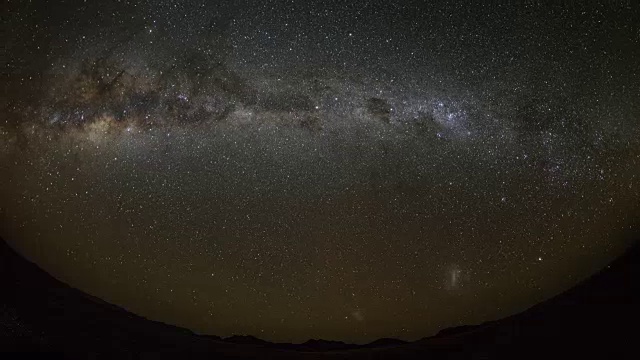 星星夜空延时视频素材