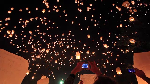 阿来Kratong节日视频素材