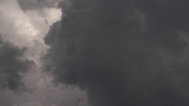 雨过天晴，乌云密布视频素材