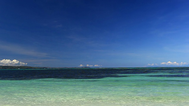 热带海岸线视频素材