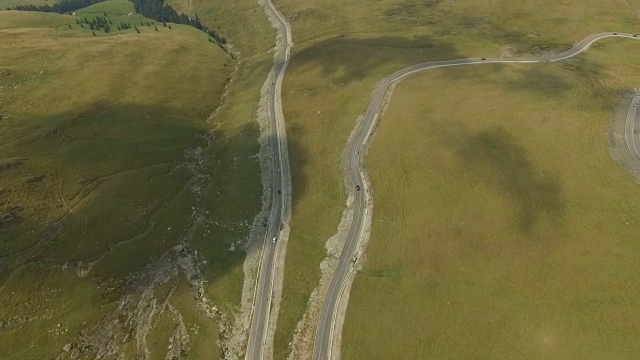 Transalpina路的4K航拍视频素材