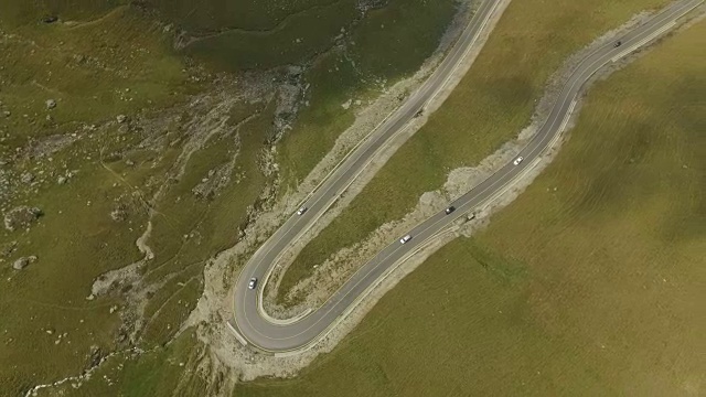 Transalpina路的4K航拍视频素材