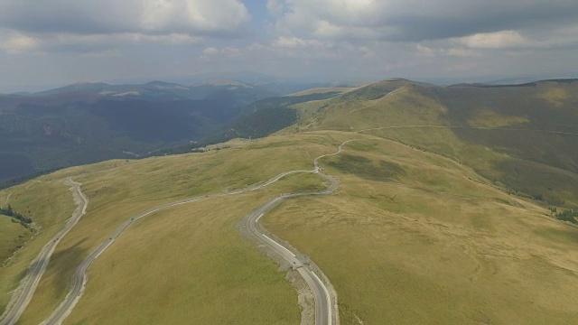 Transalpina路的4K航拍视频素材