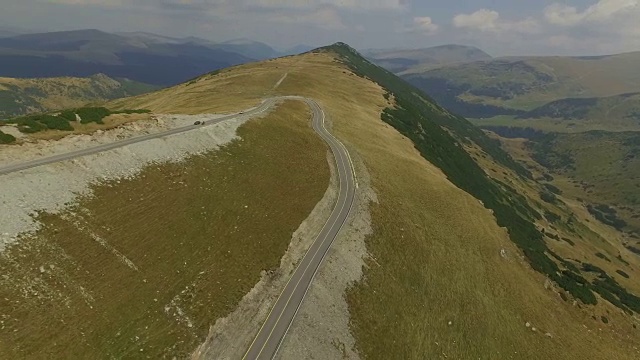 Transalpina路的4K航拍视频素材