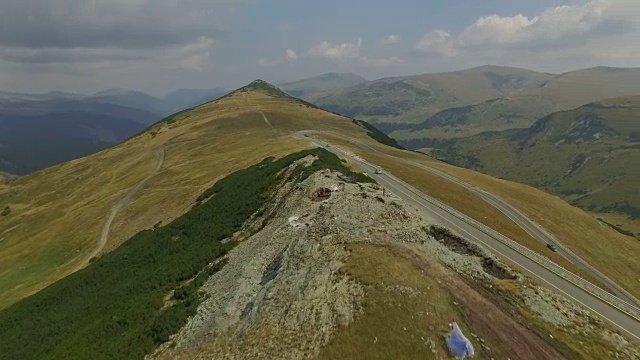 Transalpina路的4K航拍视频素材