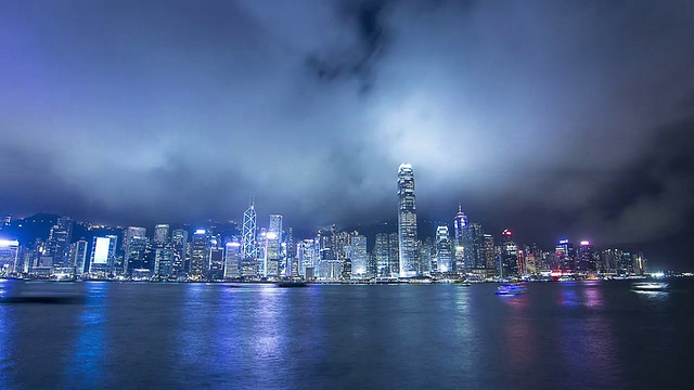 香港的夜景视频下载