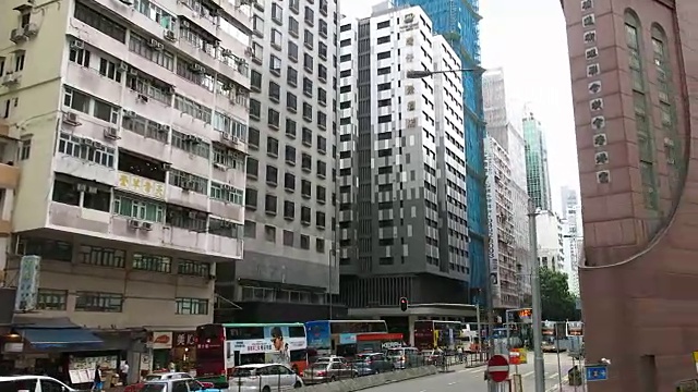 香港的建筑和城市生活视频素材