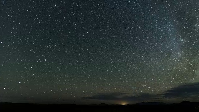 星星夜空延时视频素材