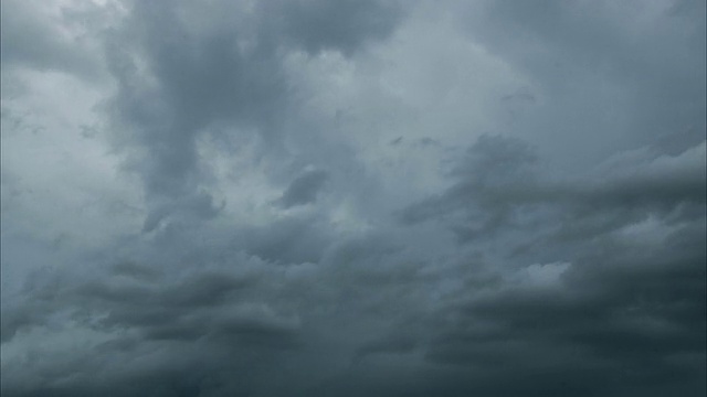 天空的云与时间流逝视频素材