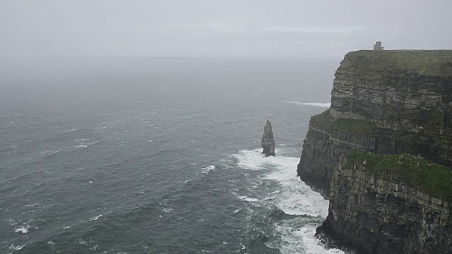 莫赫悬崖，Co Clare，爱尔兰视频下载