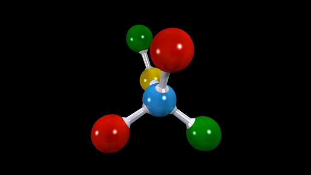 分子视频素材