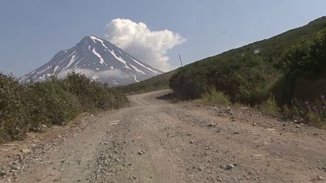 堪察加半岛的道路视频下载