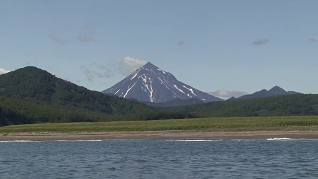 太平洋上的岛屿。视频素材