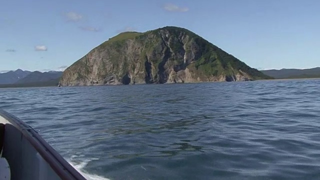 太平洋上的岛屿。视频素材