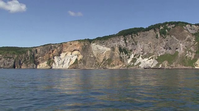 太平洋上的岛屿。视频素材