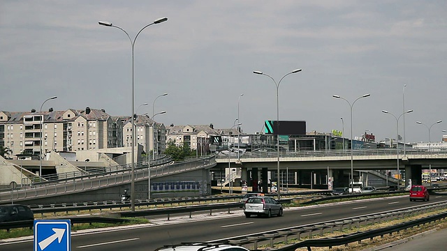 繁忙的公路视频素材