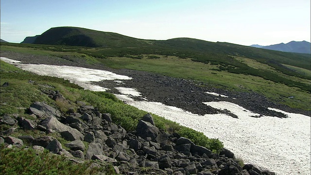 北海道大屿山火山群视频素材