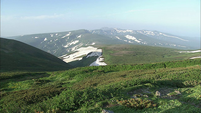 北海道大屿山火山群视频素材