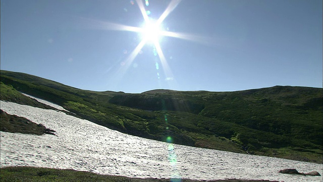 北海道大赛特山火山群视频素材