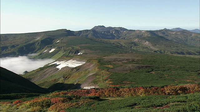 北海道大屿山火山群视频素材