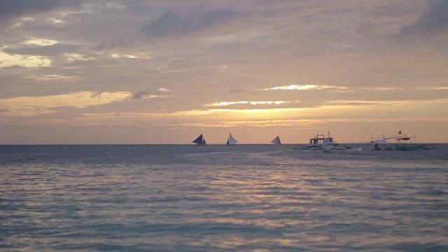 海上日落视频下载