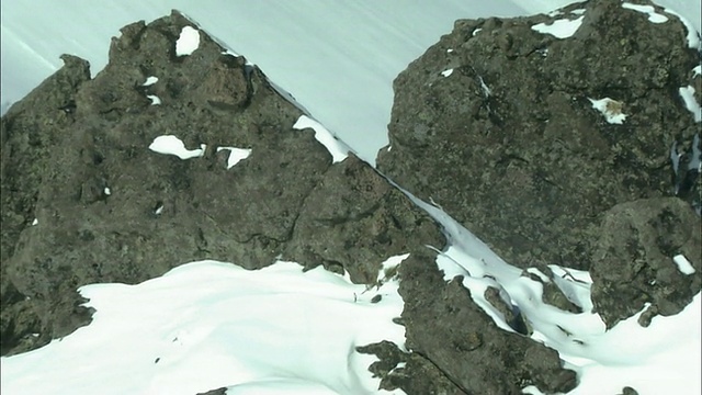 北海道大辅suzan火山群视频素材