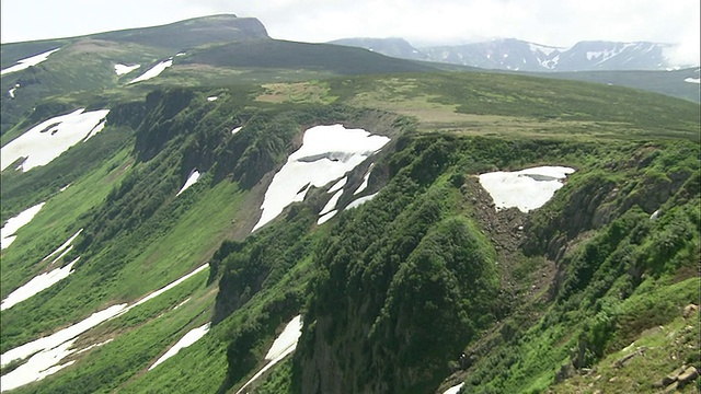 北海道大舍山火山群视频素材