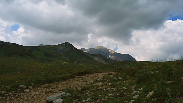 山与云视频素材