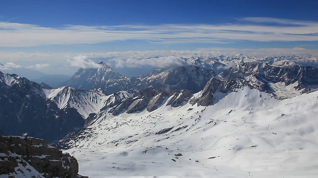 阿尔卑斯山:时光流逝视频素材