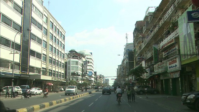 城市中心:摄影/中景。视频素材