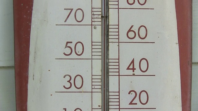 旧温度计能把华氏零度上升到110度视频下载