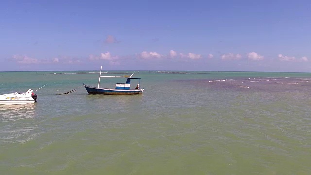 巴西海岸线鸟瞰图视频下载