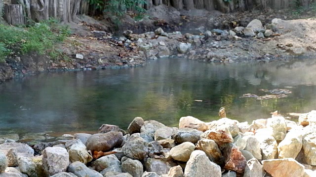 温泉池视频素材