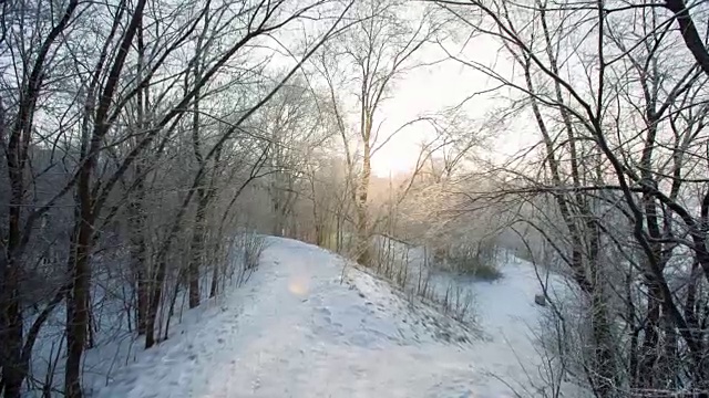 美丽的早晨视频素材