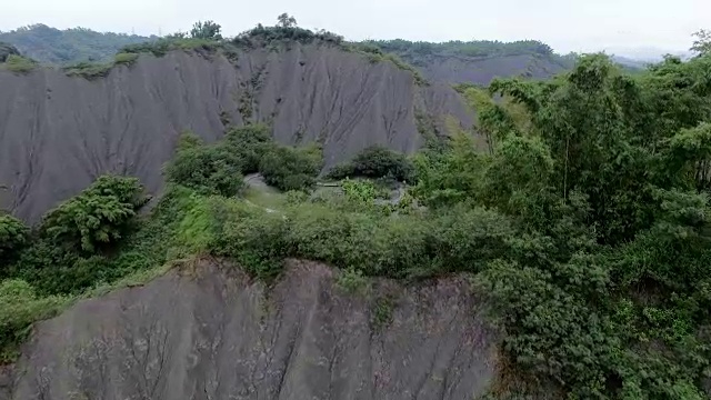 天辽市月亮世界的航拍进展视频素材